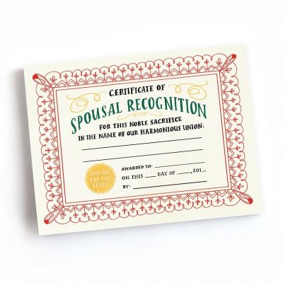 Cover for Em &amp; Friends · Em &amp; Friends Spousal Achievement Notepad (Print) (2019)