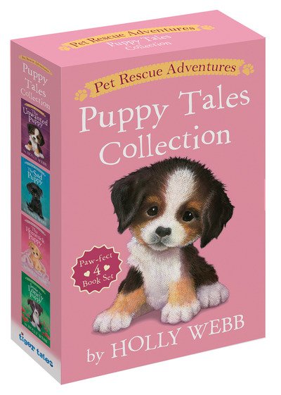 Cover for Holly Webb · Pet Rescue Adventures Puppy Tales Collection: Paw-fect 4 Book Set: The Unwanted Puppy; The Sad Puppy; The Homesick Puppy; Jessie the Lonely Puppy - Pet Rescue Adventures (Bok) (2020)