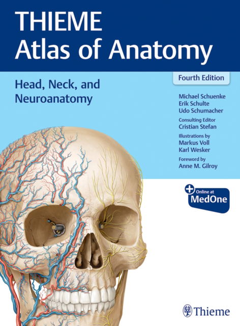 Cover for Michael Schuenke · Head, Neck, and Neuroanatomy (THIEME Atlas of Anatomy) (Paperback Book) (2025)