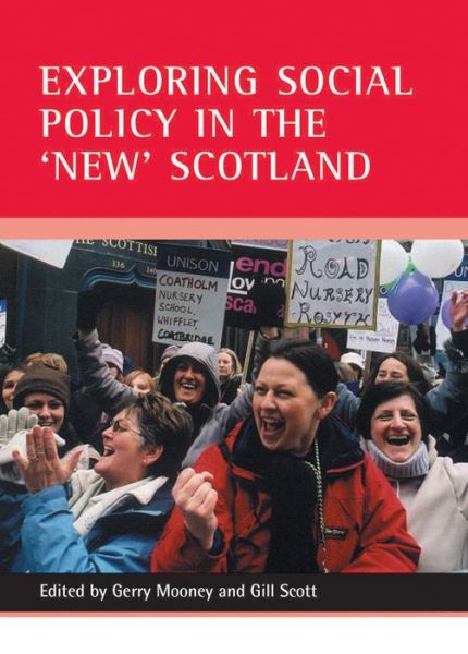 Cover for Exploring social policy in the 'new' Scotland (Paperback Book) (2005)