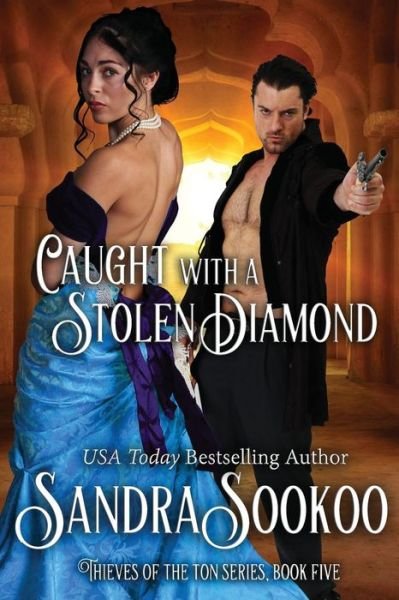 Cover for Sandra Sookoo · Caught with a Stolen Diamond (Paperback Bog) (2018)