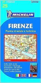 Cover for Michelin · Michelin City Plans: Firenze (Hardcover bog) (2015)