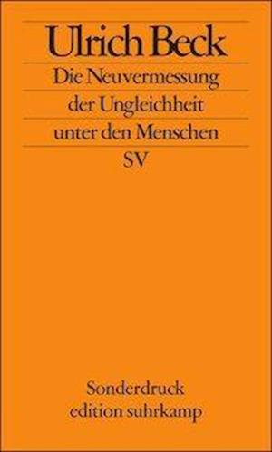 Cover for Ulrich Beck · Neuvermessung Der Ungleichheit (Book)