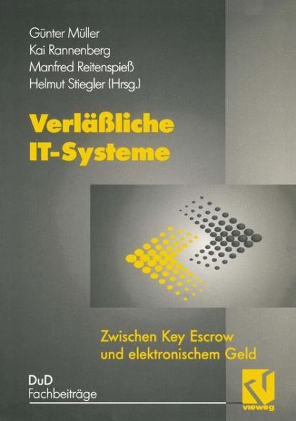 Cover for Gunter Muller · Verlassliche IT-Systeme - Dud-Fachbeitrage (Pocketbok) [1997 edition] (1997)