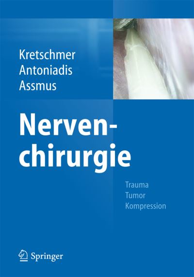 Cover for Kretschmer  Thomas · Nervenchirurgie (Book) (2014)