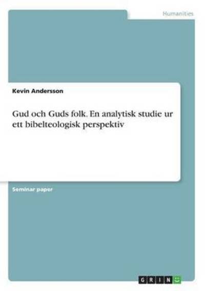 Cover for Andersson · Gud och Guds folk. En analyti (Bok) (2016)
