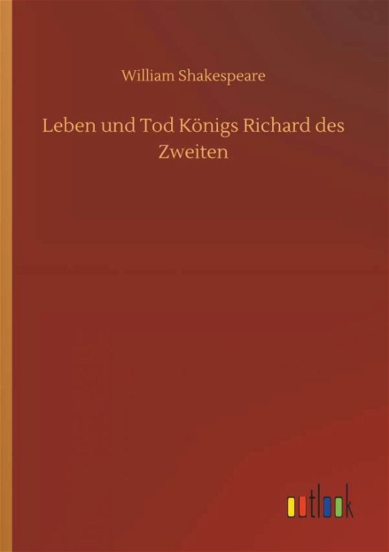 Cover for Shakespeare · Leben und Tod Königs Richar (Buch) (2018)