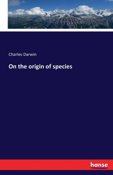 Cover for Darwin · On the origin of species (Bok) (2016)