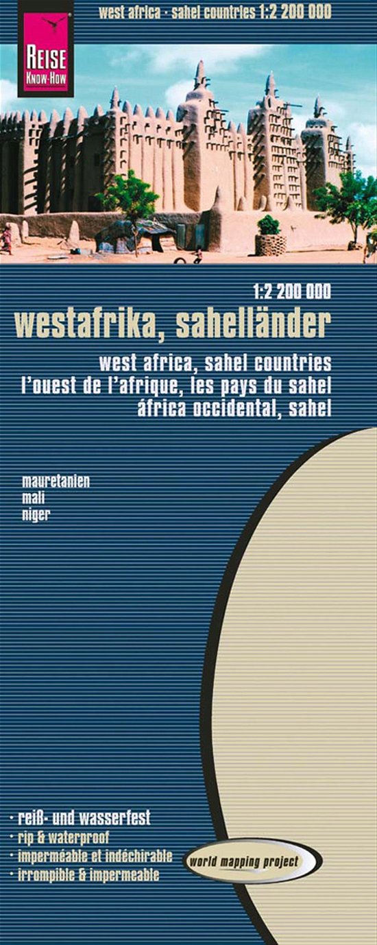 Cover for Reise Know-How · World Mapping Project: West Africa - Sahel Countries: Mauritania, Mali, Niger (Innbunden bok) (2007)