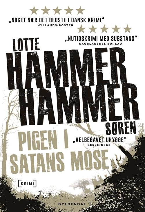 Cover for Lotte og Søren Hammer · Maxi-paperback: Pigen i Satans Mose (Paperback Bog) [3. udgave] (2016)
