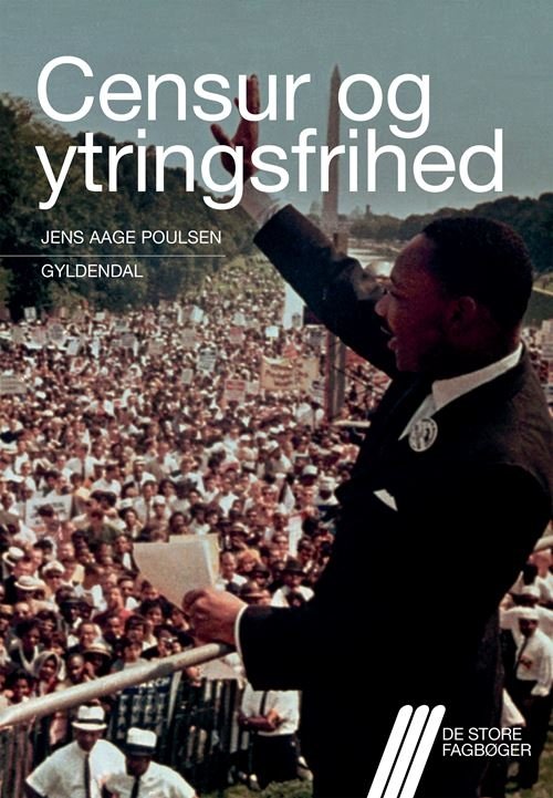 Cover for Jens Aage Poulsen · De store fagbøger: Censur og ytringsfrihed (Sewn Spine Book) [1º edição] (2021)