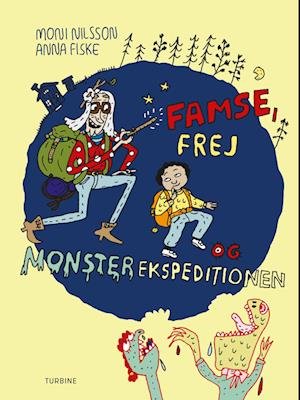 Cover for Moni Nilsson · Famse, Frej og monsterekspeditionen (Hardcover Book) [1er édition] (2024)