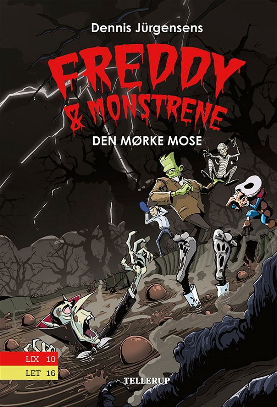 Cover for Jesper W. Lindberg · Freddy &amp; Monstrene, 4: Freddy &amp; Monstrene #4: Den mørke mose (Hardcover Book) [2e édition] (2021)
