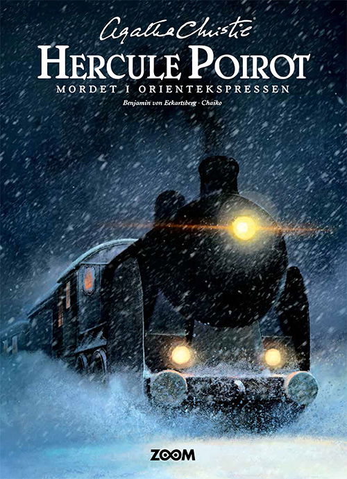 Cover for Agatha Christie · Hercule Poirot: Hercule Poirot: Mordet i Orientekspressen (Sewn Spine Book) [1st edition] (2024)