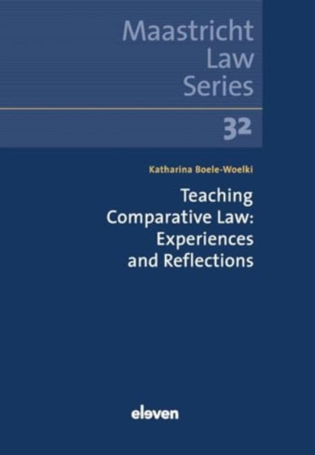 Cover for Katharina Boele-Woelki · Teaching Comparative Law: Experiences and Reflections (Taschenbuch) (2024)