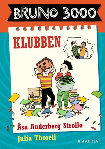 Cover for Åsa Anderberg Strollo · Bruno 3000: Bruno 3000. Klubben (Kort) (2017)