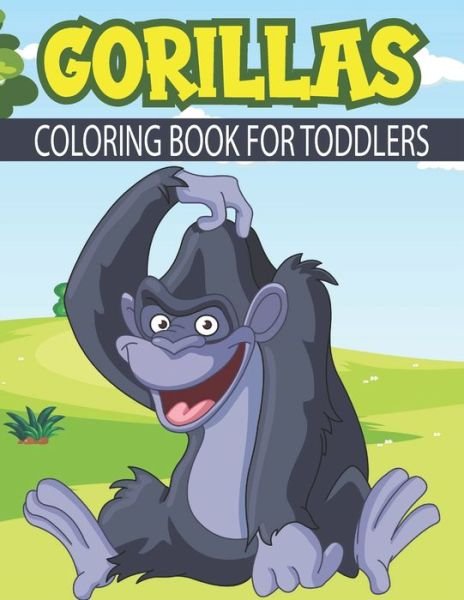 Cover for Rr Publications · Gorillas Coloring Book For Kids: Large Gorilla Coloring Book (Paperback Bog) (2021)
