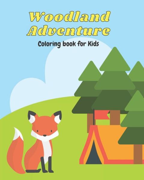 Cover for Carys An Books · Woodland Adventure Coloring Book (Paperback Book) (2020)