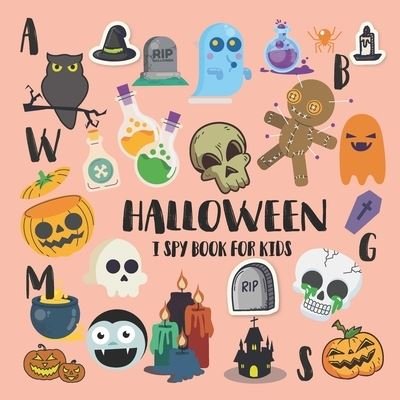 Cover for Tam Tim · Halloween i spy Book for Kids (Paperback Bog) (2020)