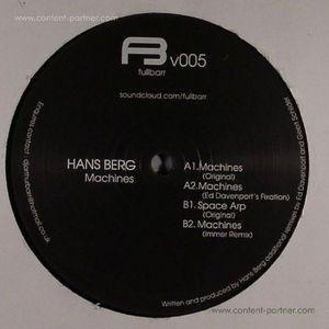 Cover for Hans Berg · Machines EP (Ed Davenport Remix) (12&quot;) (2012)