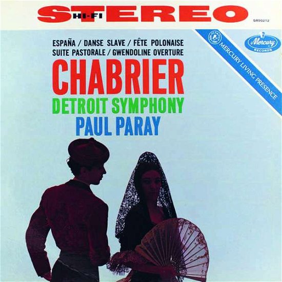 Cover for Detroit So · The Music Of Chabrier (LP) (2021)