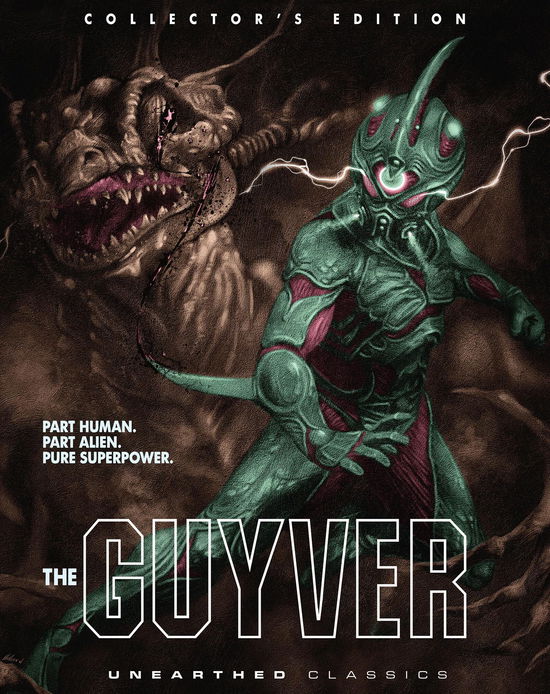 Cover for Blu-ray · The Guyver (Blu-ray) [Collector's edition] (2024)