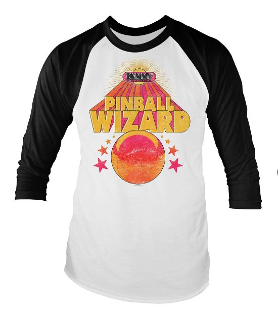 Cover for The Who · Who (The): Pinball Wizard (Baseball Shirt Unisex Tg. S) (N/A) [size S] [White edition] (2017)
