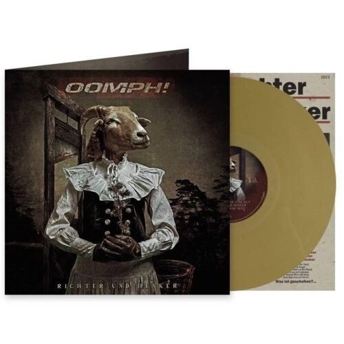 Cover for Oomph! · Richter Und Henker (Gold Gsa Retail Exclusive) (VINIL) [Gold Gsa Retail Exclusive edition] (2023)