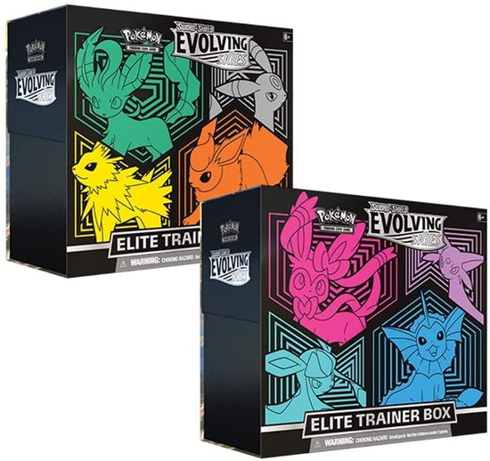 Cover for Asmodee · Pokemon TCG: Sword &amp; Shield 7 Evolving Skies Elite Trainer Box (ACCESSORY)