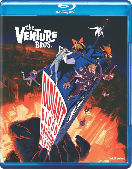 Cover for Venture Bros: Radiant is the Blood of Baboon Heart (Blu-Ray) (2023)