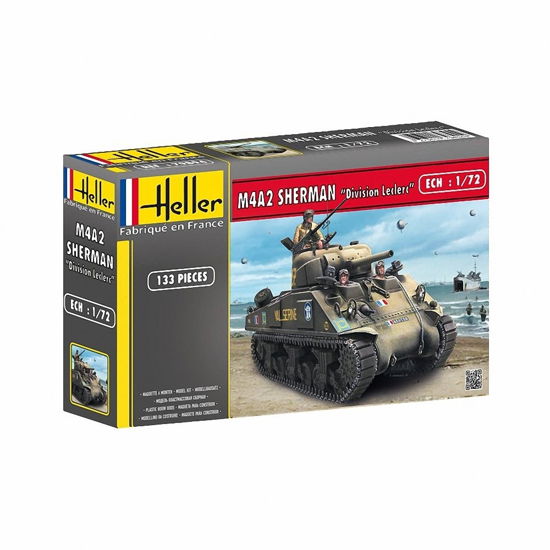 Cover for Heller · 1/72 M4a2 Sherman Division Leclerc (Legetøj)