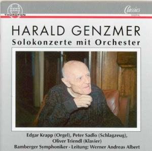 Cover for Genzmer / Krapp / Bamberger Symphoniker · Solo Concert for Orch (CD) (2004)