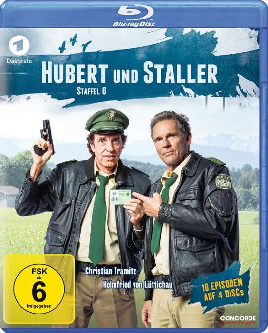 Cover for Lüttichau,helmfried Von / Tramitz,christian · Hubert Und Staller-staffel 6 (Blu-ray) (2017)