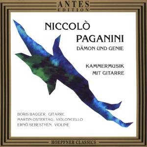 Cover for Paganini / Bagger / Ostertag / Sebestyen · Chamber Music with Guitar (CD) (1997)