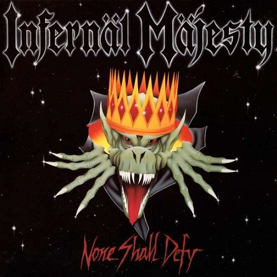 Cover for Infernal Majesty · None Shall Defy (LP) [Coloured edition] (2020)