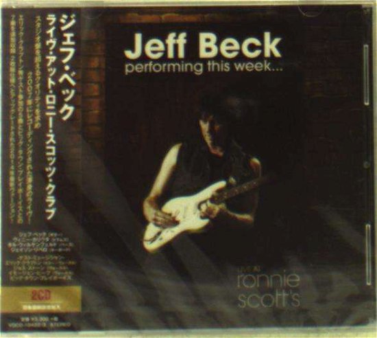 Cover for Jeff Beck · Live at Ronnie Scott's (CD) [Japan Import edition] (2014)