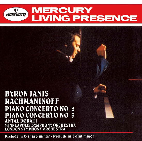 Cover for Byron Janis · Rachmaninov: Piano Concertos No.2 &amp; No.3. Etc. (CD) [Japan Import edition] (2024)