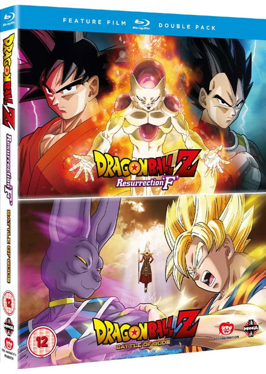 Cover for (UK-Version evtl. keine dt. Sprache) · Dragon Ball Z - Resurrection F/Battle Of (Blu-ray) (2016)