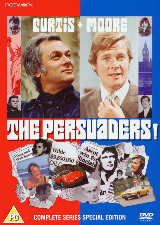 The Persuaders The Complete Series - The Persuaders The Complete Series - Elokuva - VENTURE - 5027626368944 - maanantai 19. syyskuuta 2011