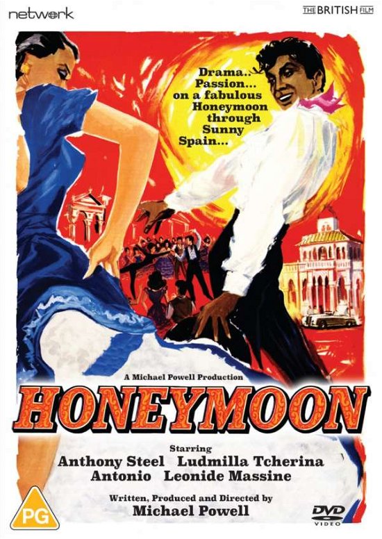 Cover for Honeymoon (DVD) (2021)