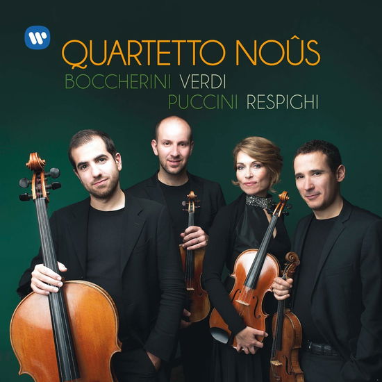 Cover for Quartetto Nous · Bocherini, Verdi, Puccini, Respighi: Works For String Quartet (CD) (2019)