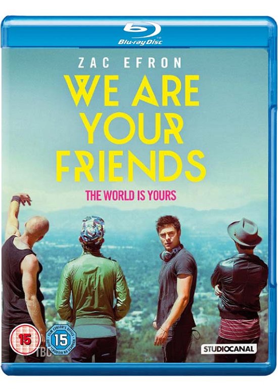 Cover for We Are Your Friends  BD · We Are Your Friends (Blu-ray) (2016)