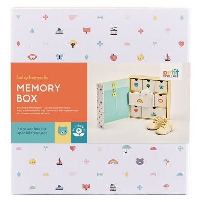 Baby Keepsake Memory Box - Petit Collage - Books -  - 5055923778944 - March 3, 2020