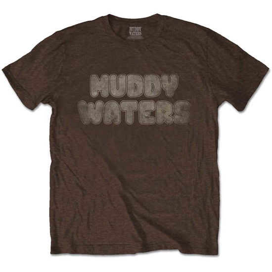 Muddy Waters Unisex T-Shirt: Electric Mud Vintage - Muddy Waters - Koopwaar -  - 5056170641944 - 