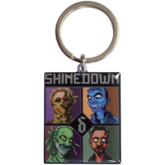 Shinedown  Keychain: Monsters (Photo-print) - Shinedown - Merchandise -  - 5056737251944 - 