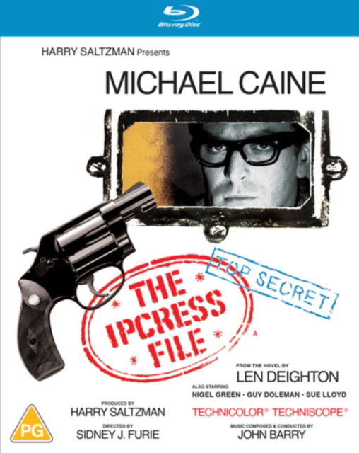 Cover for The Ipcress File BD · The Ipcress File (Blu-ray) (2025)