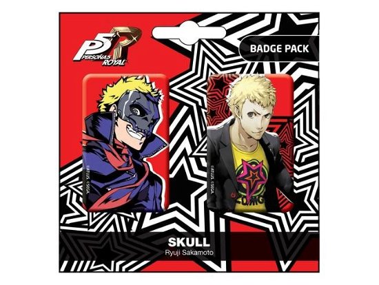 Persona 5 Royal Ansteck-Buttons Doppelpack Skull / (Legetøj) (2024)