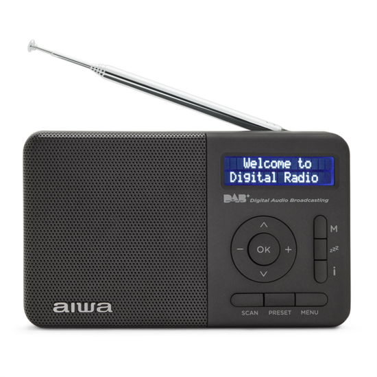 Cover for Aiwa · Aiwa RD40DABTN - Digital DAB+ &amp; FM Radio Alarm Clock (Black) (UK Plug) (MERCH) (2024)