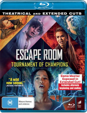 Cover for Russell, Taylor, Robitel, Adam · Escape Room: Tournament of Champions (Blu-Ray) (2021)