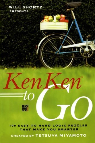 Cover for Kenken Puzzle  Llc · Will Shortz Presents Kenken to Go: 100 Easy to Hard Logic Puzzles That Make You Smarter (Paperback Bog) (2010)